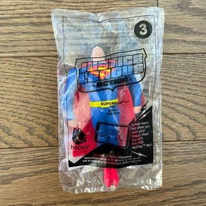2016 McDonald’s Justice League Superman Toy Action Figure - New In Package - # 3